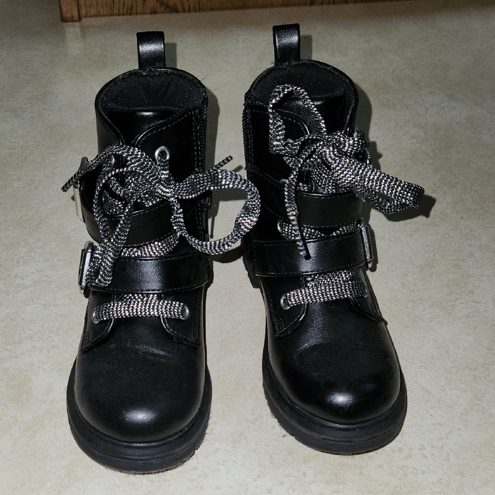 Mix No. 6 Black Kids Dress Shoes